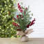 Arbre de Noël floral 20 po H
