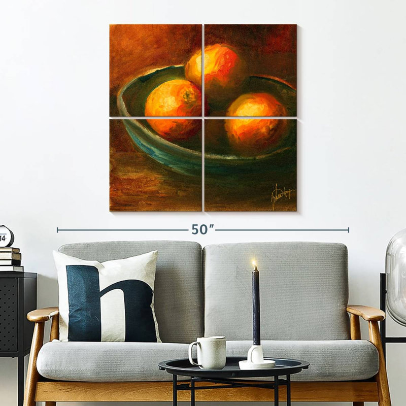Yarlin Rustic Fruit IV, 32" H x 32" W