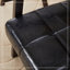 Chaise avec accoudoirs et dossier haut