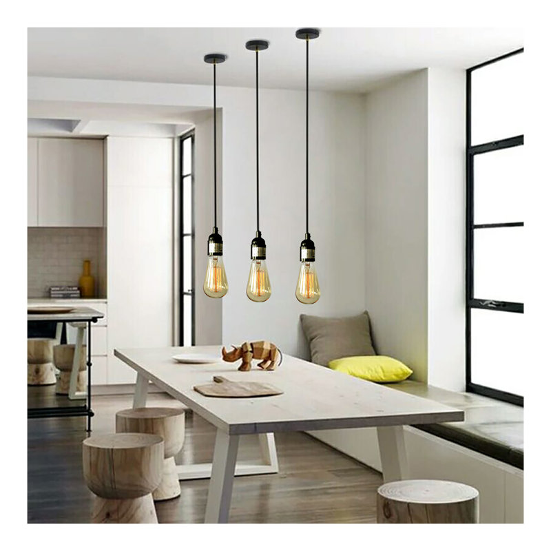Luminaire suspendu pour une seule ampoule 1 lumières Sonia