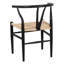 Boaz 42cm H Wishbone Armchair-747258774