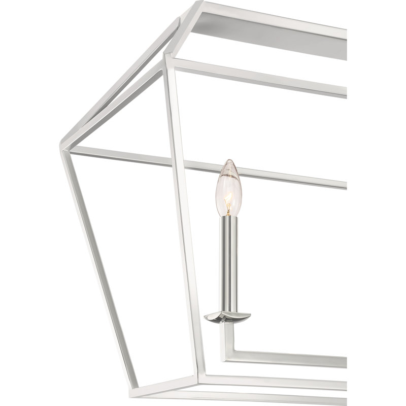 Addyson 5 - Light Kitchen Island Pendant, Polished Nickel