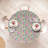 East Urban Home Floral Fitted Round Tablecloth Diameter Yellow Pink Blue-1603019625