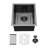 Undermount Compact Kitchen Sink – Deep Basin