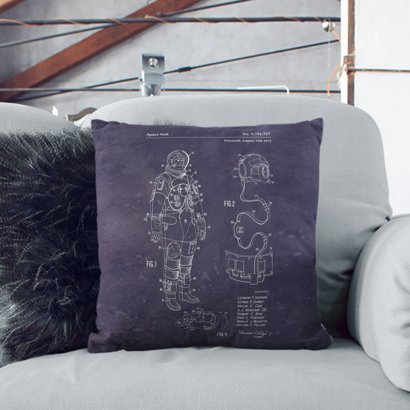 Square Cushion, 55cm H x 55cm W x 20cm D