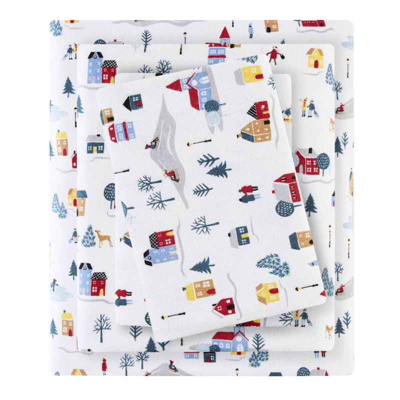 Ensemble de draps 3 pièces TG, Édredon simple TG + 2 taies d'oreiller simples