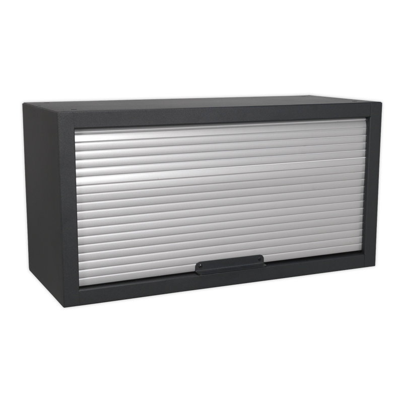 Shirly Modular Wall Cabinet Tambour Front