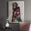 «Woman Strong I», toile encadrée de qualité supérieure - prête à être accrochée-714617800-714617798