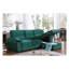 Canapé d'angle convertible réversible Kipling de 97,5 po en velours vert avec méridienne de rangement-1154991492-1154991499