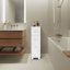 Armoire de rangement étroite à 3 niveaux pour salle de bain