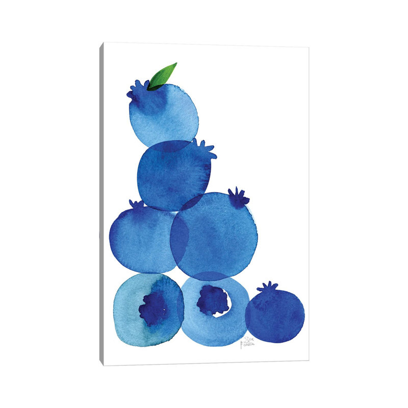 Bleuets, H 26 po x l 18 po x 1,5 po