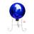 Erma Glass Abstract Gazing Ball-1680242228