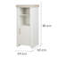 Felicia 115cm Bookcase