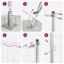 50cm H x 1000cm W Steel Fencing Kits