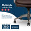 La-Z-Boy® Nova Executive Office Chair, Patented AIR Ergonomic Support Technology®, High-Back Premium Comfort & Support, Vegan PU Leather-93486613