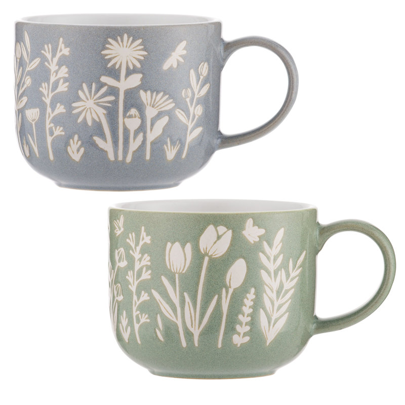 In The Meadow Set Of 2 Mugs 400ML