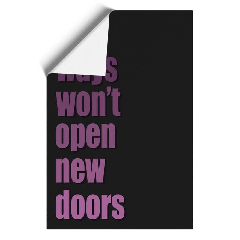 New Doors - Frameless Print, 84cm H x 59cm W x 0.1cm D