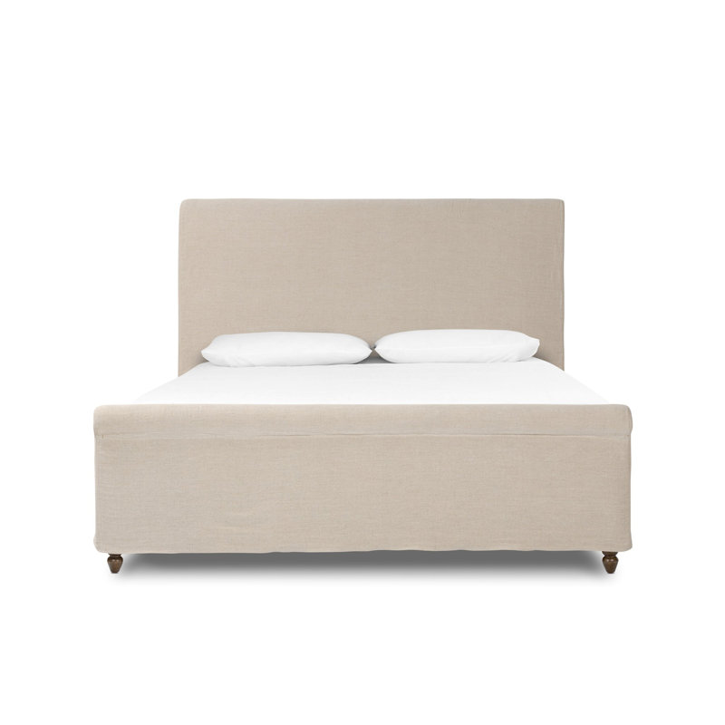 Dalia Bed, Cream, Queen