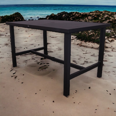 Table de bar en aluminium