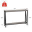 Console étroite à 2 niveaux, table de canapé derrière le salon, vestibule, couloir, bureau, H 29,9 po x l 43,3 po x P 9,8 po-118027988