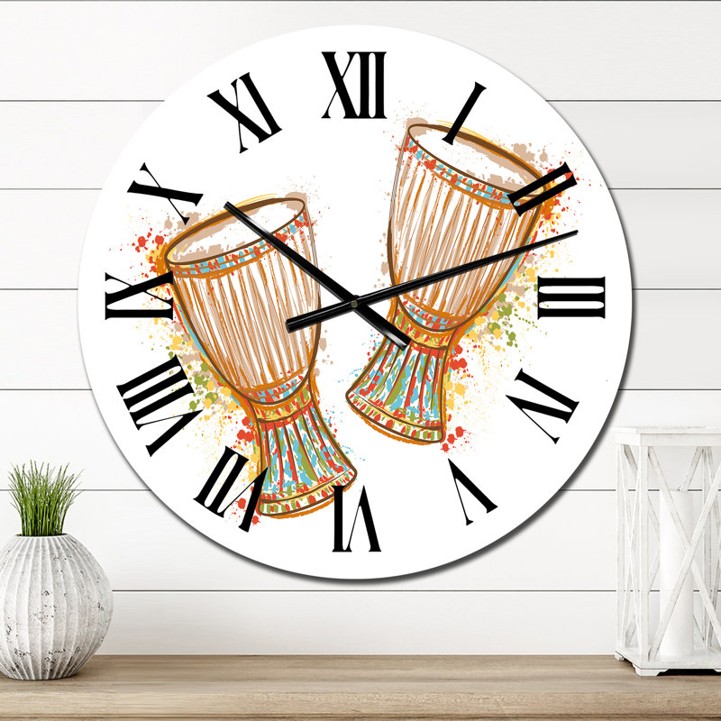 Horloge murale très grande, Moyen