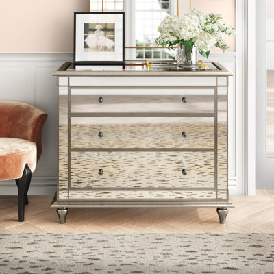 Daneli 3 Drawer Accent Chest by House of Hampton