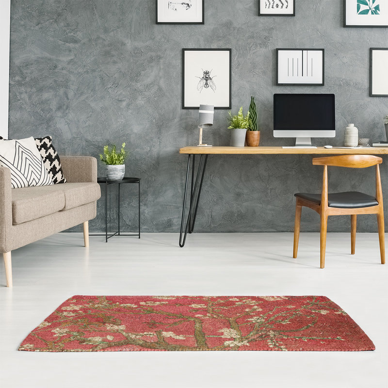 Tapis de la zone rouge amande, Rectangle 3 pi x 5 pi