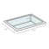 Scarabeo By Nameeks Teorema 17.3'' White Ceramic Rectangular Bathroom Sink with Overflow