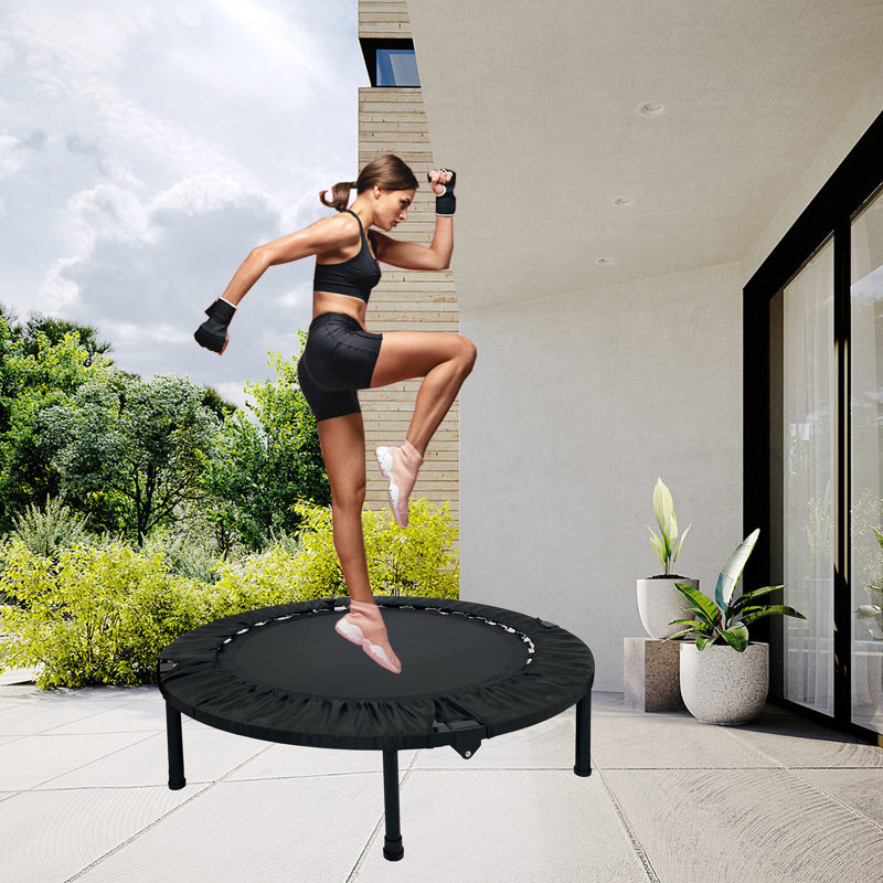Mini trampoline d'exercice 40 pouces pour adultes ou enfants