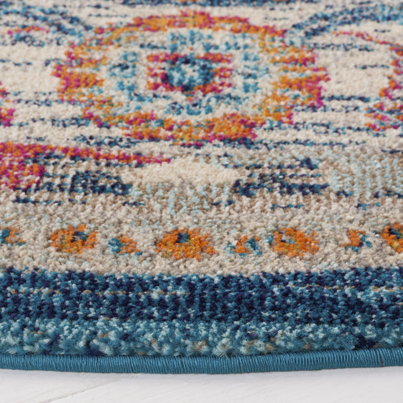 Tapis oriental Dostie 100 Performance, Rond 6 pi 7 po