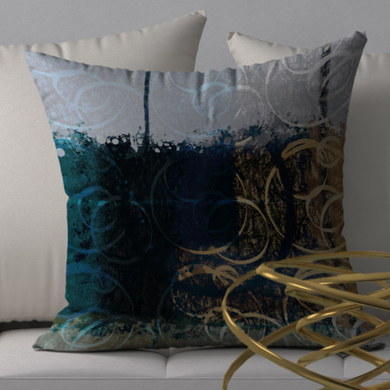 Housse de coussin décoratif carrée Spice, 20 po x 20 po