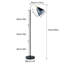 Lampe sur pied arquée 60 po Londa