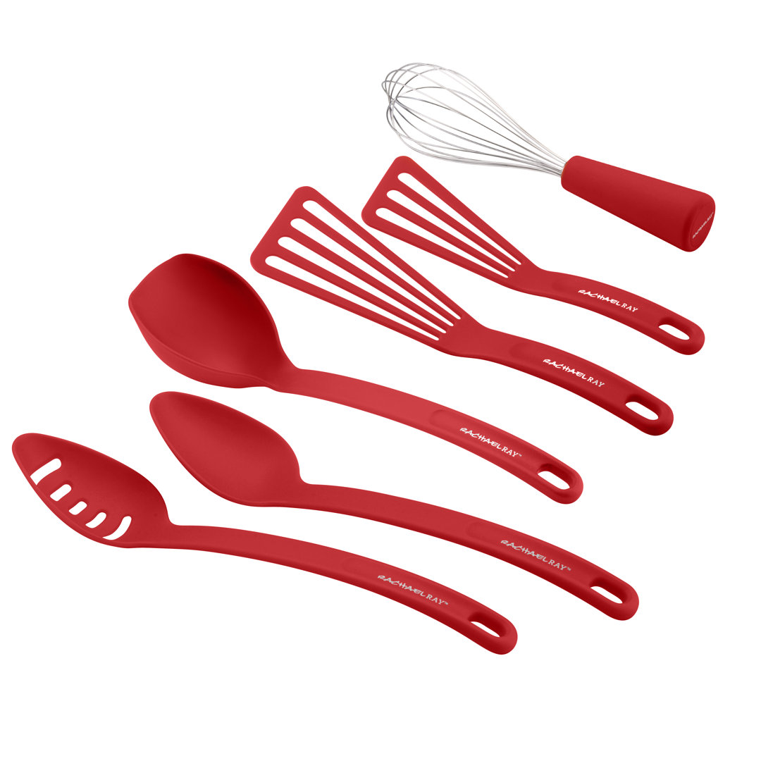 Rachael Ray Kitchen Utensils and Cooking Tools Set, 6-Piece Rachael Ray 