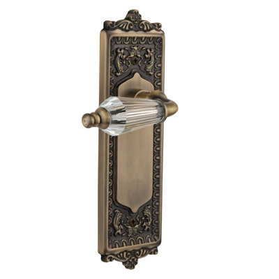 Egg & Dart Plate Passage (Hall & Closet) with Parlour Lever