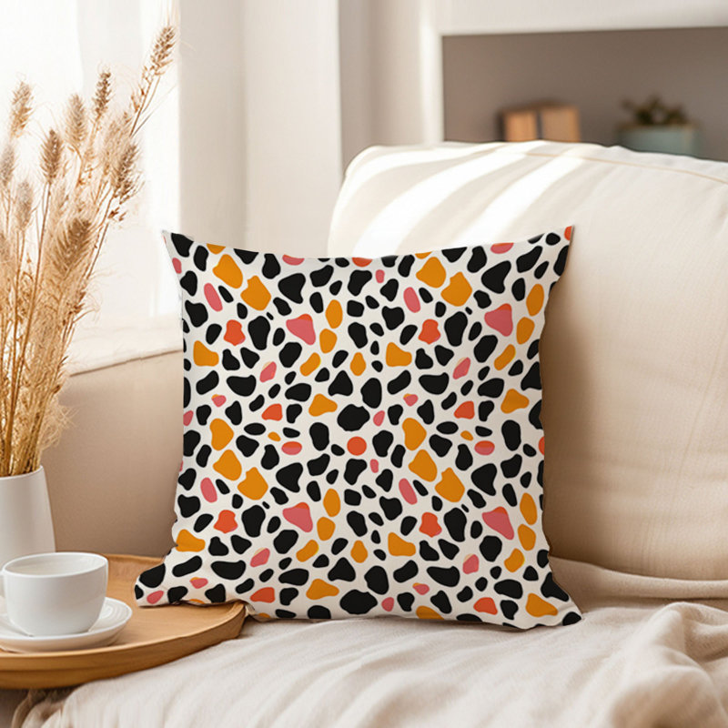 Animals Abstract Animal Print Pattern III Modern, 18"H x 18"W