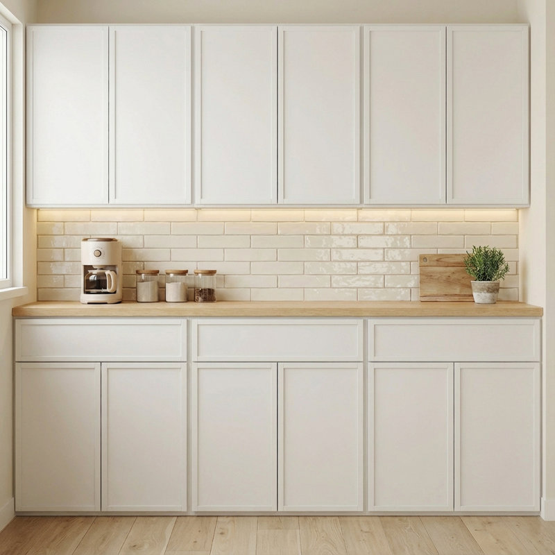 Armoire de base moderne en bouleau de 30 po avec tiroir optionnel, conception à cadre étroit, quincaillerie à fermeture en douceur de qualité supérieure, pour des aménagements de cuisine personnalisés
