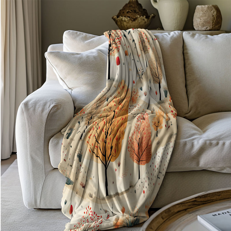 Throw Blanket, 60" W x 80" L