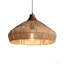 Luminaire en rotin 1 lumière fabriqué à la main-1545149841