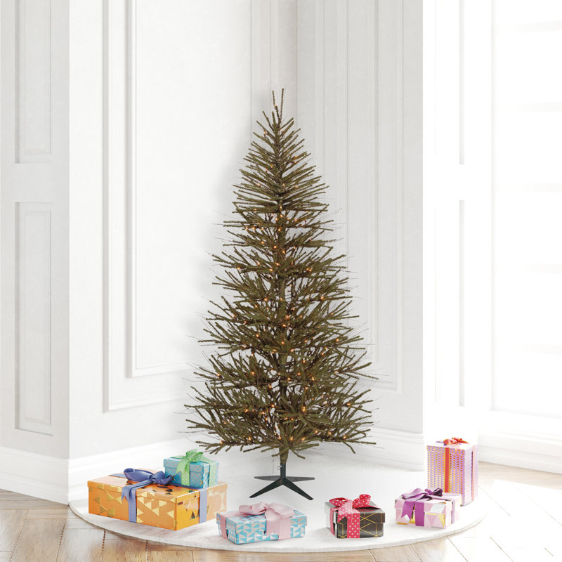 Vienna Twig 5' Lighted Artificial Pine Christmas Tree
