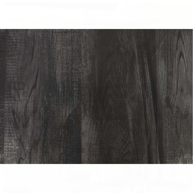 Small Rectangular Dining Table – Black Laminate, Contemporary, Black