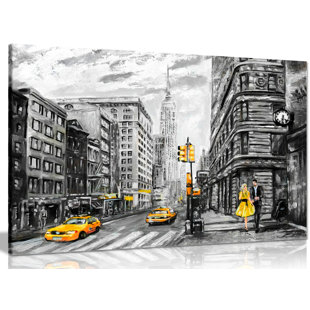 New York City - Wrapped Canvas Print