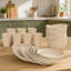 Dinnerware Set Dinner Plates Cups and Bowls Set for 6 (18pcs)-1953354674