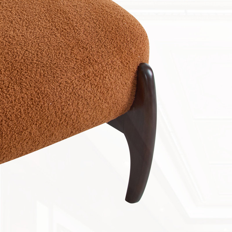 Fauteuil sans accoudoir, Boucle orange