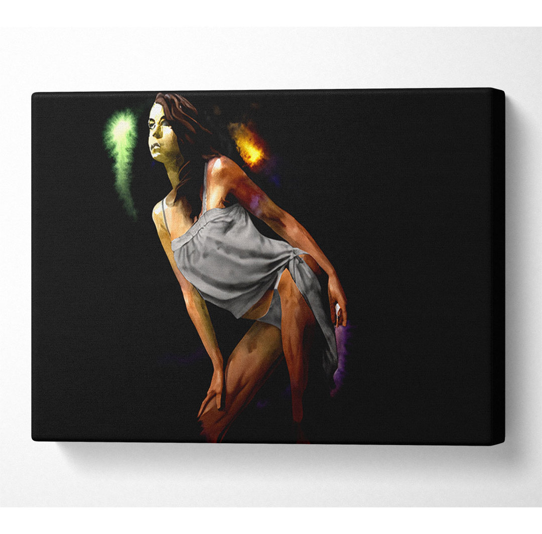 Fantasy Winged Girl - Kunstdrucke auf Leinwand