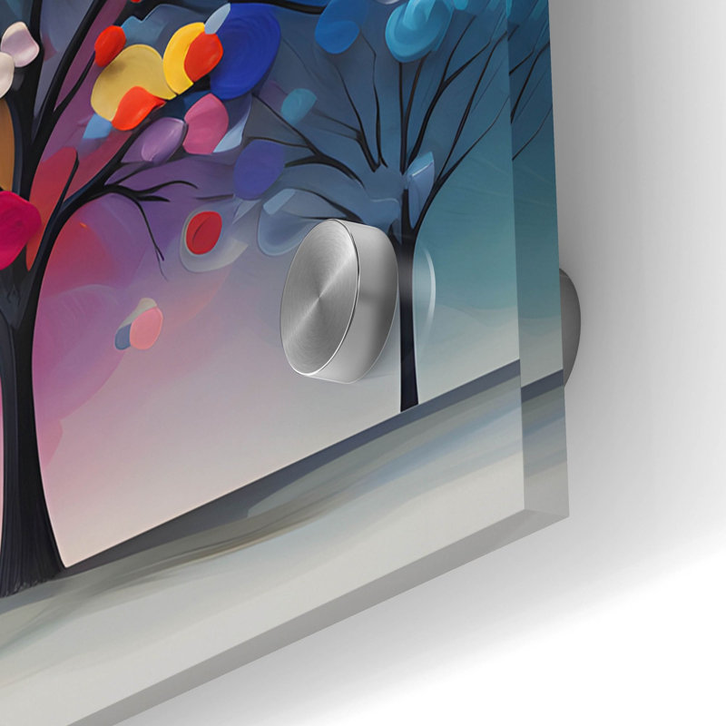 «Day in the Park» par Epic Portfolio, art mural en verre acrylique, H 24 po x l 48 po