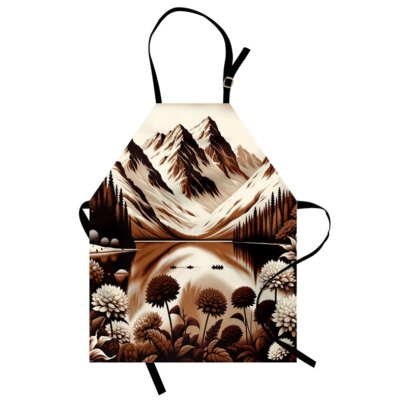 No Pattern Bib Apron