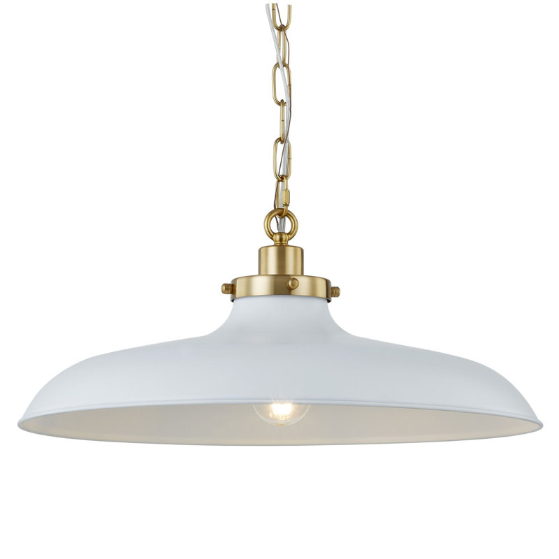Luminaire suspendu Mary Beth, blanc