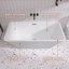 Baignoire de trempage autoportante en acrylique 59 po. X 30 po.