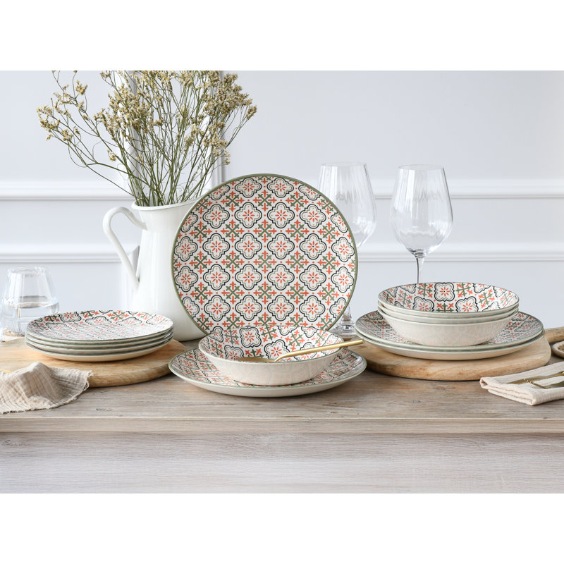 Rumi Piece Dinnerware Set - Service for 4