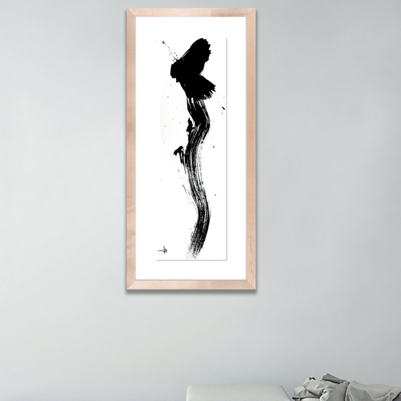 Frivolous Print by Johan Gert Manschot, Natural, 48" H x 20" W x 2.5" D